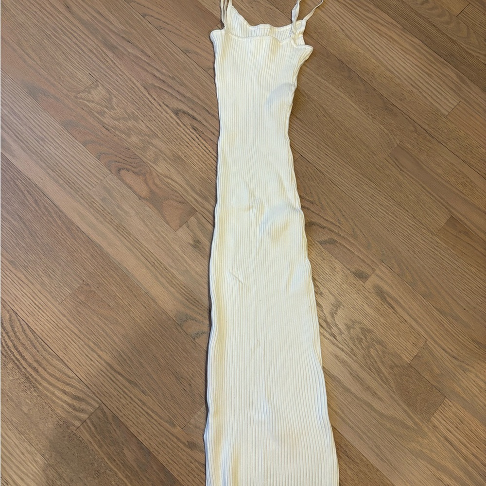 H&M XS Ribbed Knit long Bodycon tank dress